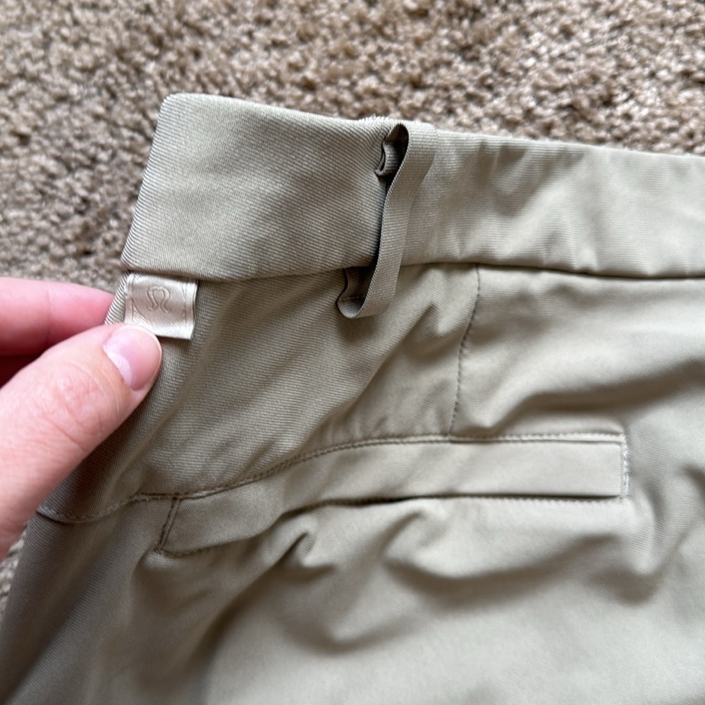 Lululemon Commission Pant Classic *Warpstreme 34" Tofino Sand - Picture 9 of 11
